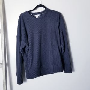 JONES NEW YORK SPORT BLACK CORDUROY SWEATER WITH SIDE POCKETS SIZE 1X
